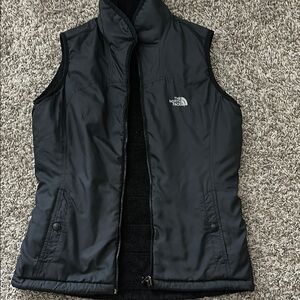 The North Face Black Quilted Insulated Vest